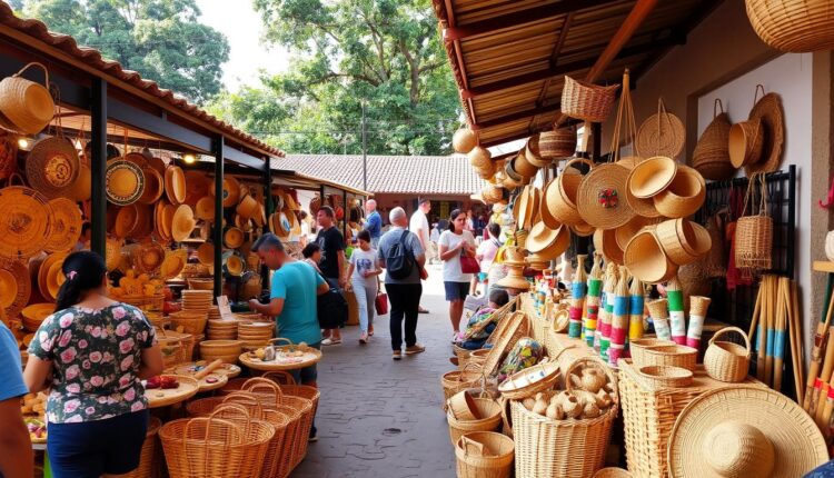 Artesanato de palha em Monte Azul MG: onde comprar