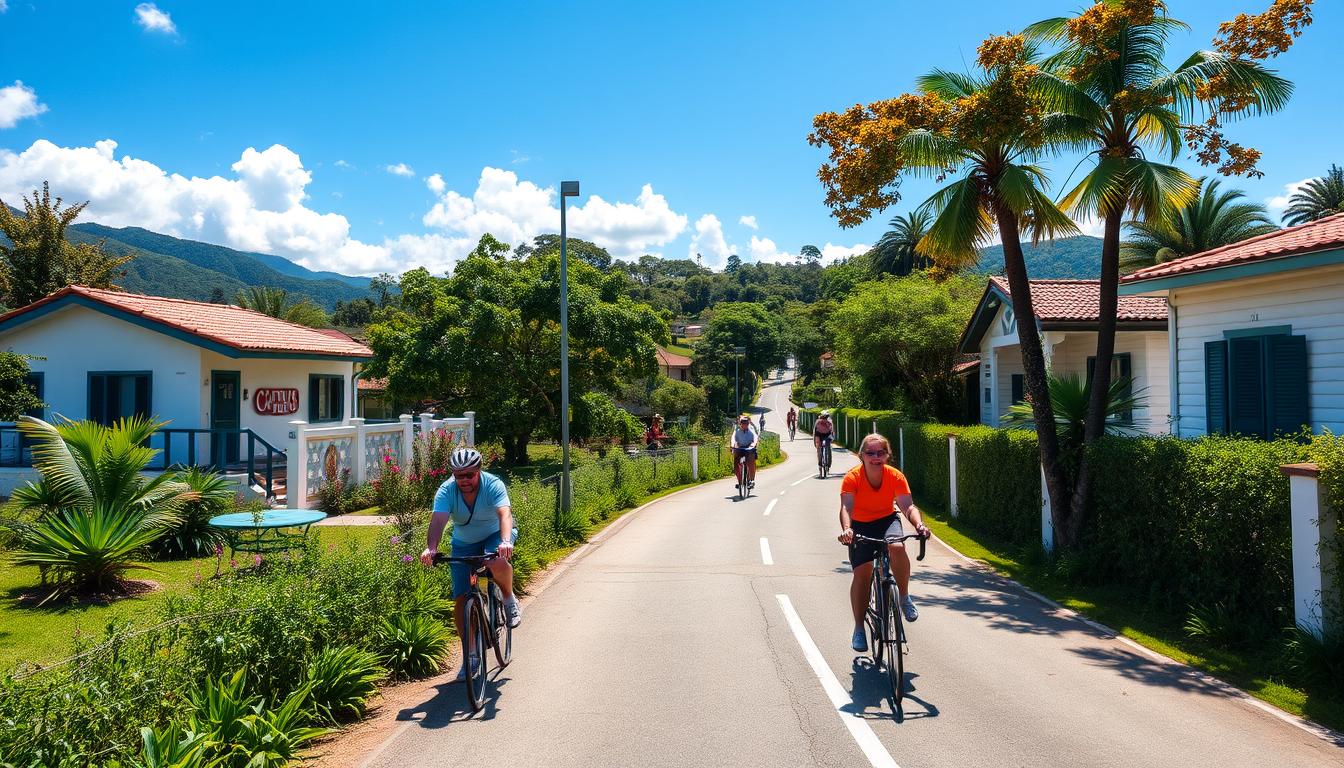 Circuito de bike leve pelos bairros de Monte Azul MG