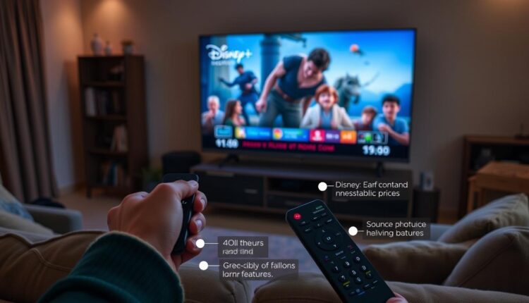 Como ativar áudio descrição em filmes da Disney+