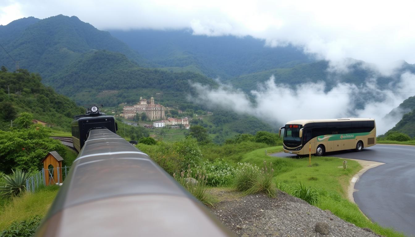 Como chegar em Paranapiacaba de trem e ônibus
