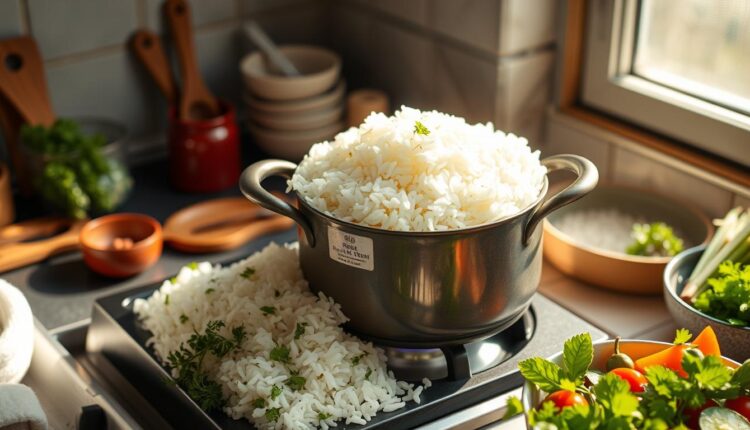 Como cozinhar arroz soltinho na panela comum