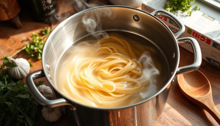 Como cozinhar macarrão al dente sem medir água