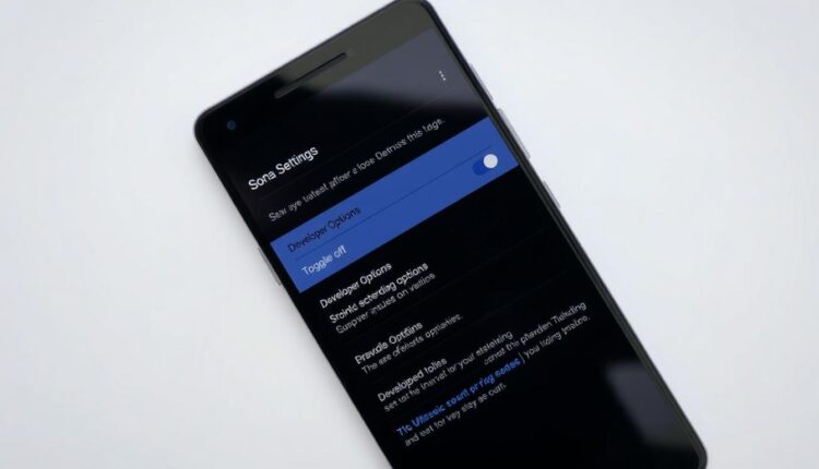 Como desativar o modo desenvolvedor no celular