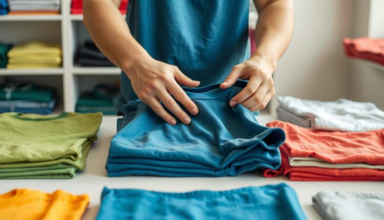 Como dobrar camiseta em menos de 2 segundos