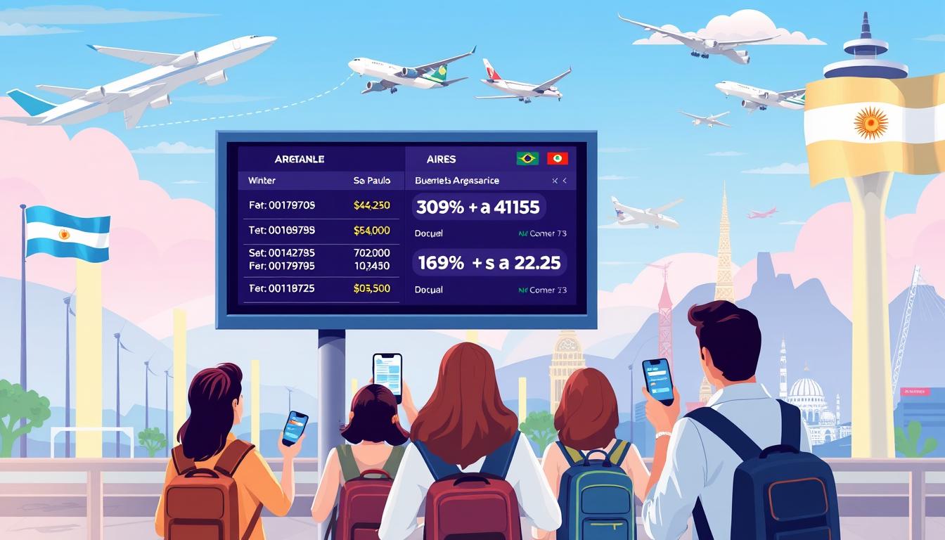 Como encontrar voo promocional para Buenos Aires saindo de SP