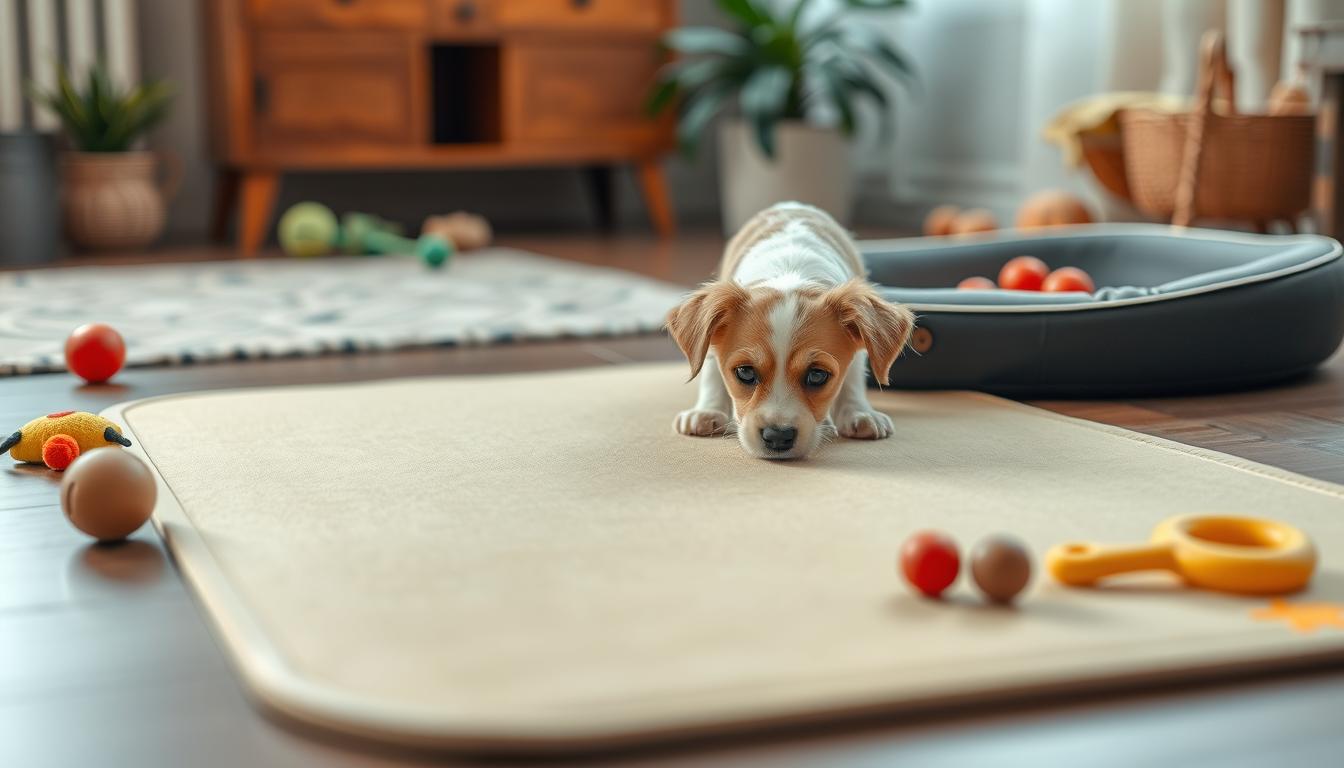 Como ensinar cachorro a usar tapete higiênico
