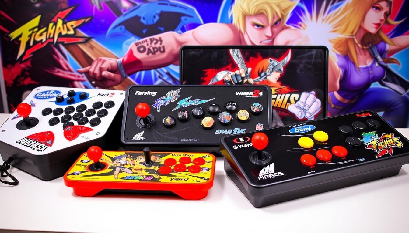 Como escolher arcade stick para jogos de luta