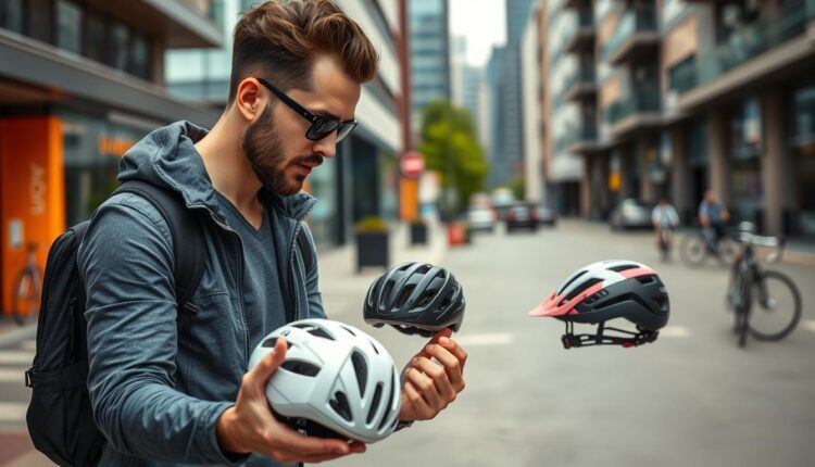 Como escolher capacete para ciclismo urbano