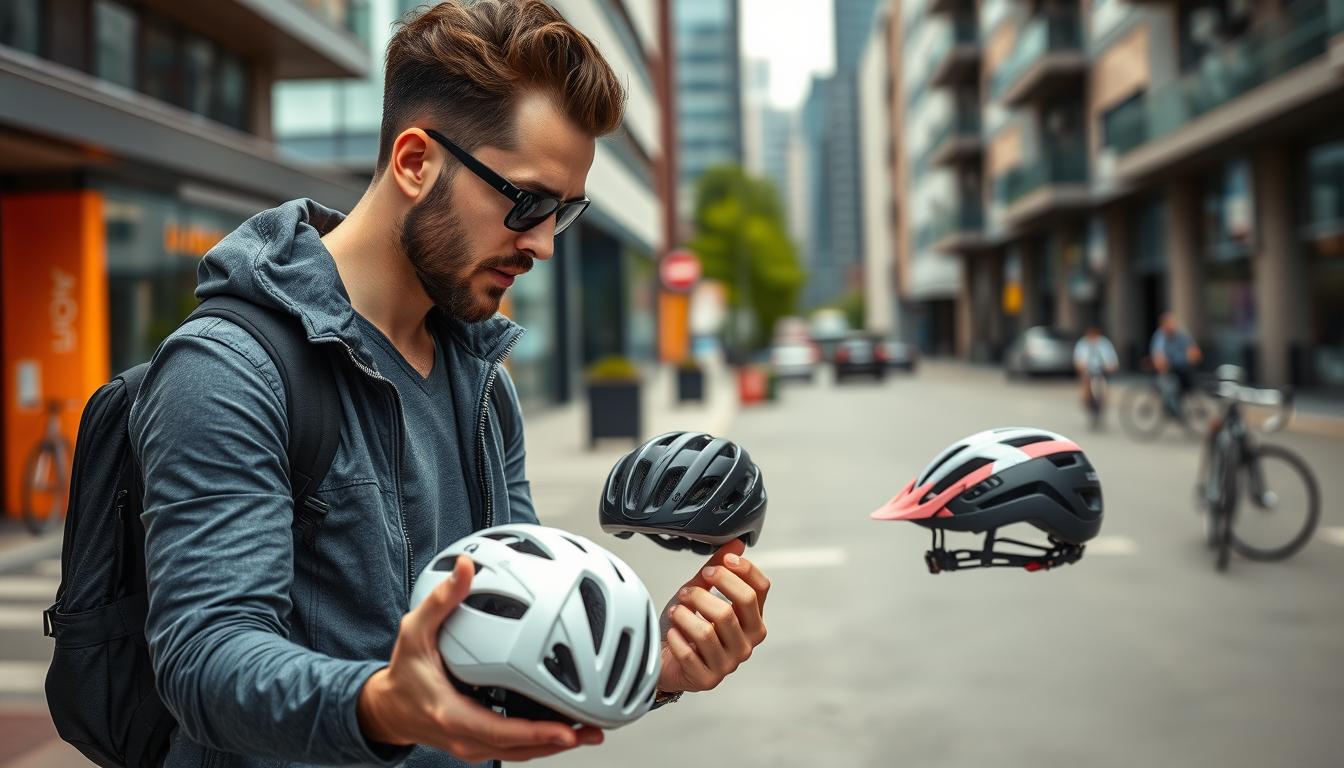 Como escolher capacete para ciclismo urbano
