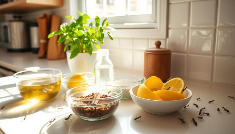 Como espantar formiga da cozinha sem veneno