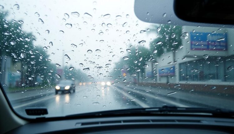 Como evitar embaçar o para-brisa em dias de chuva