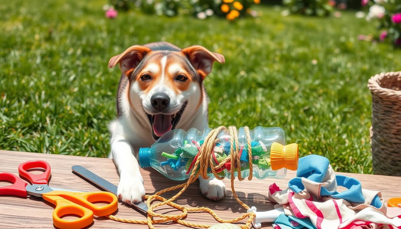 Como fazer brinquedo caseiro para cachorro com garrafa PET