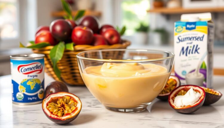 Como fazer mousse de maracujá com três ingredientes