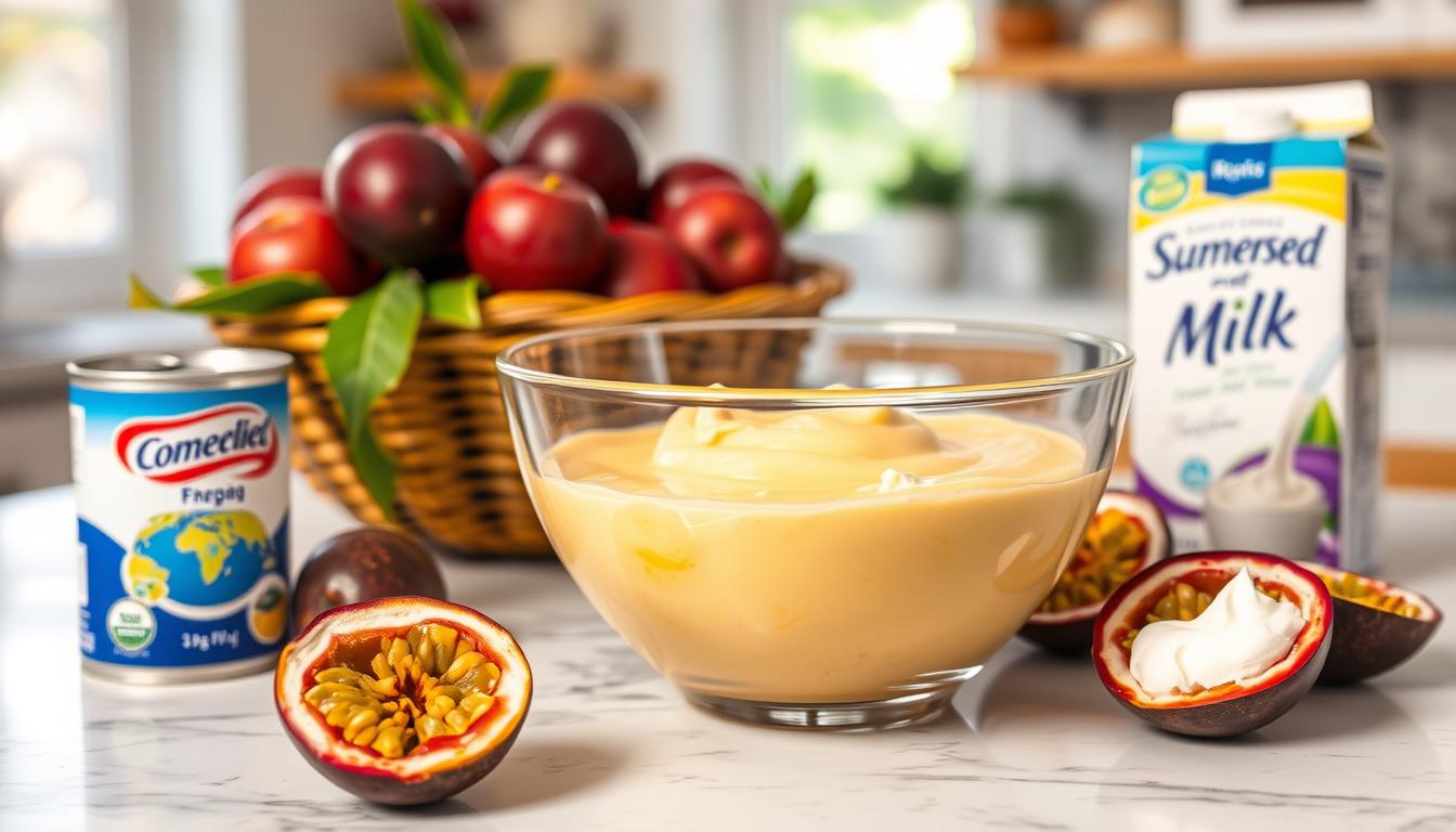 Como fazer mousse de maracujá com três ingredientes