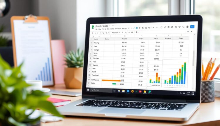 Como fazer planilha de gastos pessoais no Google Sheets