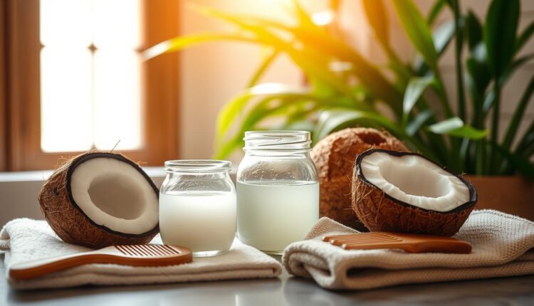 Como fazer umectação capilar com óleo de coco