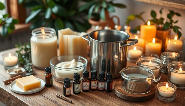 Como fazer velas aromáticas caseiras com óleos essenciais