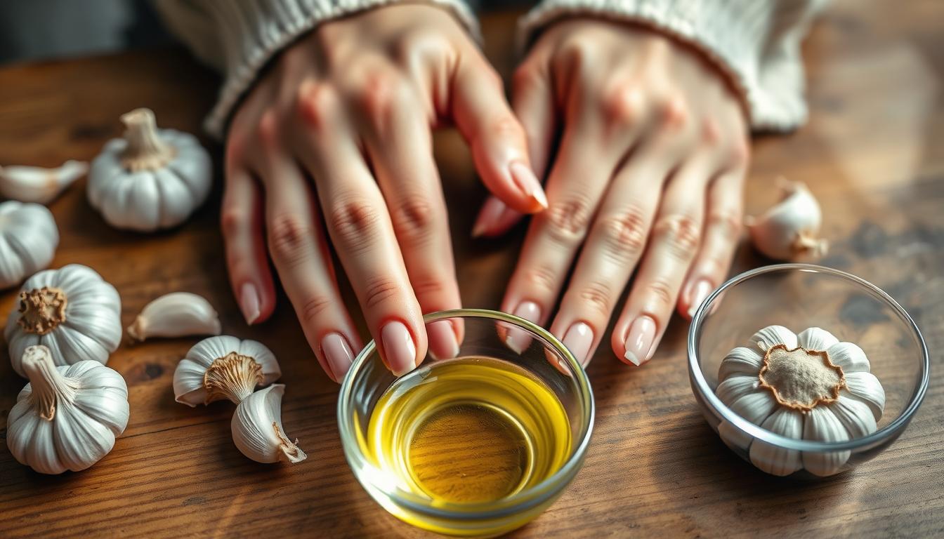 Como fortalecer unhas fracas com receita caseira de alho