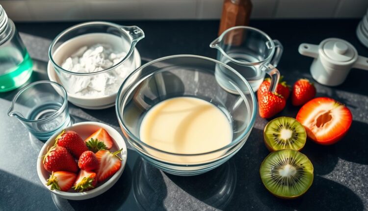 Como hidratar gelatina incolor para sobremesas leves