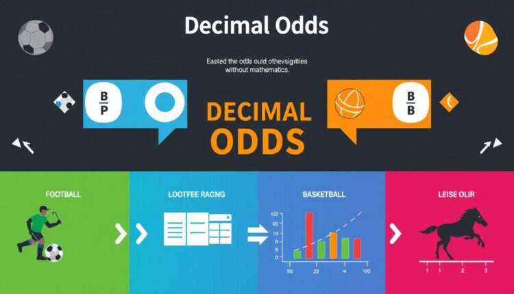 Como interpretar odds decimais sem matemática difícil
