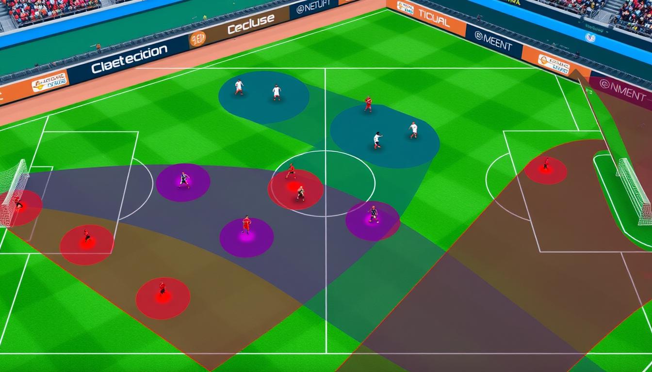 Como ler gráficos de pressão ofensiva em tempo real