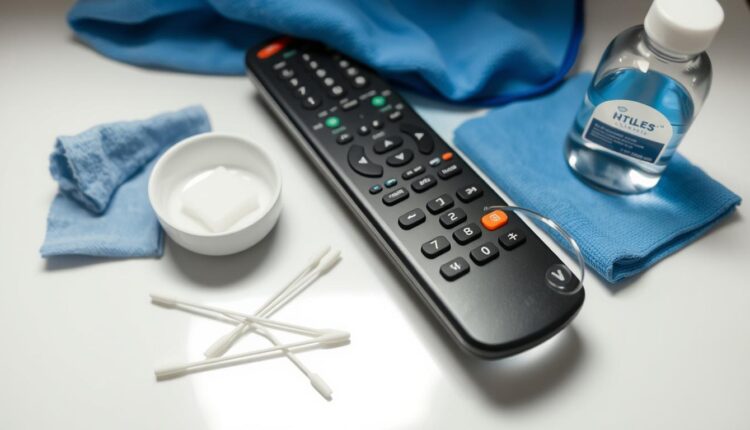 Como limpar controle remoto sem danificar botões