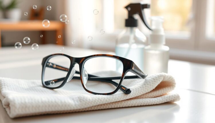 Como limpar óculos sem riscar as lentes