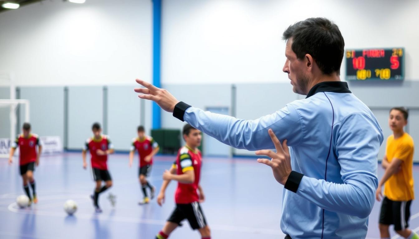 Como marcar falta no futsal corretamente