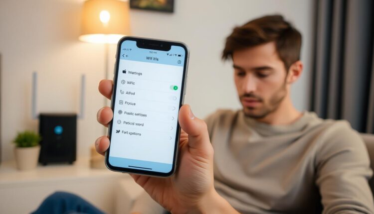 Como mudar a senha do Wi-Fi pelo celular