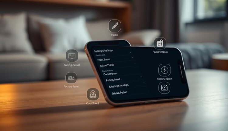 Como resetar iPhone para ajustes de fábrica sem computador