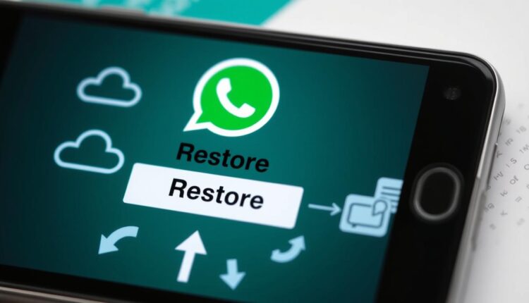 Como restaurar mensagens apagadas do WhatsApp com backup