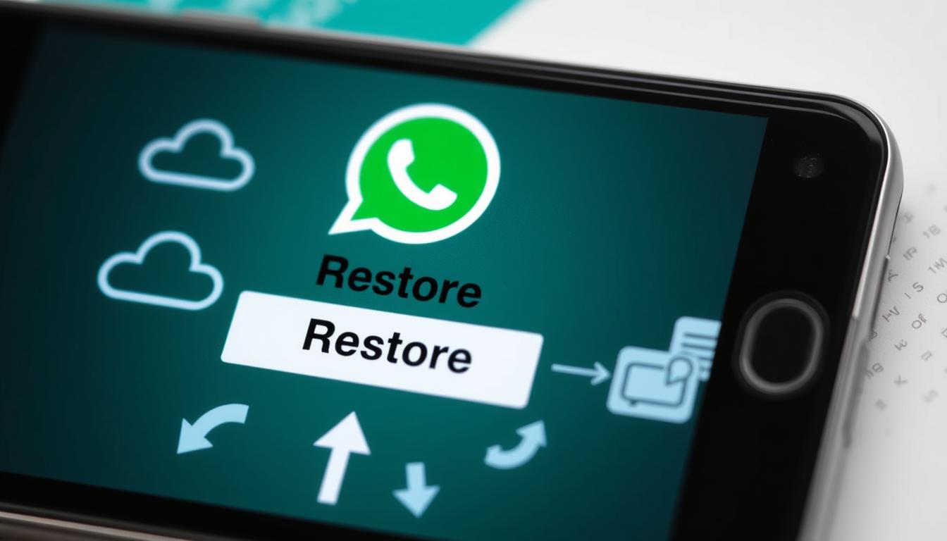Como restaurar mensagens apagadas do WhatsApp com backup
