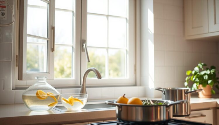 Como tirar cheiro de fritura da cozinha em minutos