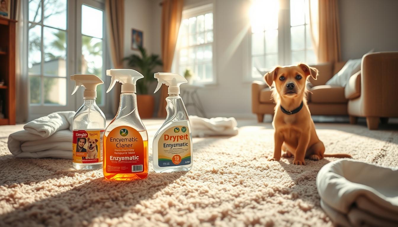 Como tirar cheiro de xixi de cachorro do tapete