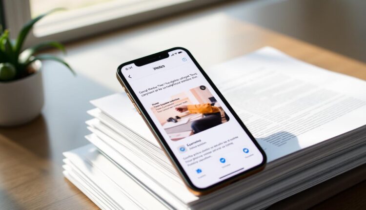 Como usar app de anotações do iPhone como scanner