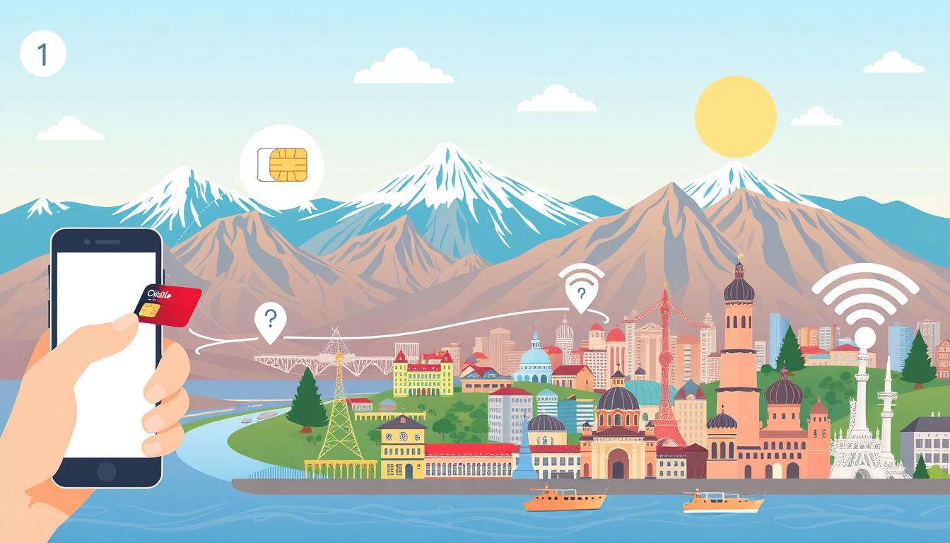 Como usar chip de internet internacional no Chile passo a passo