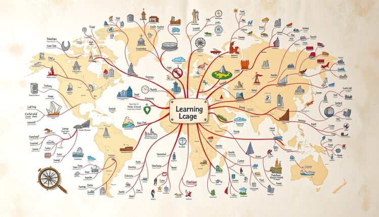Como usar mapas mentais para aprender geografia