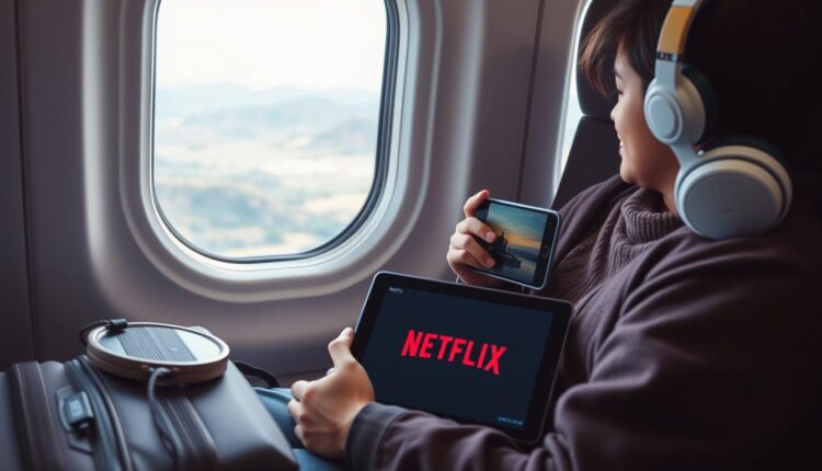 Como usar o modo download da Netflix para viajar sem internet