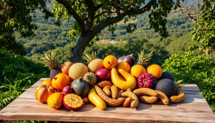 Frutas do cerrado: degustando perto de Monte Azul MG