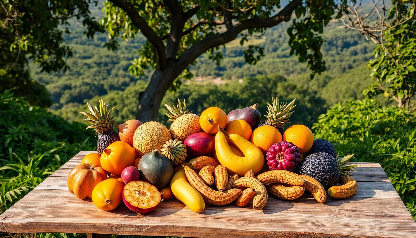 Frutas do cerrado: degustando perto de Monte Azul MG