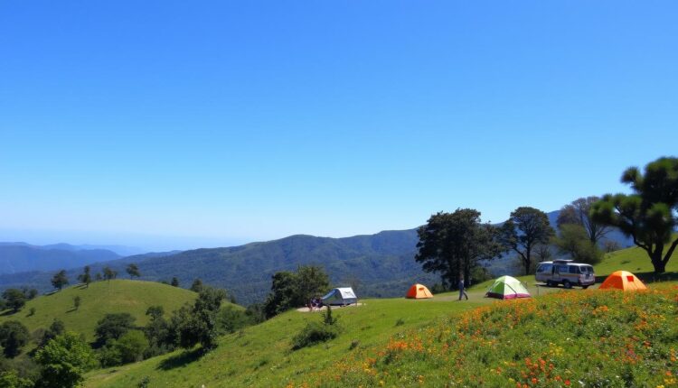 Onde acampar na Serra do Rola-Moça com segurança