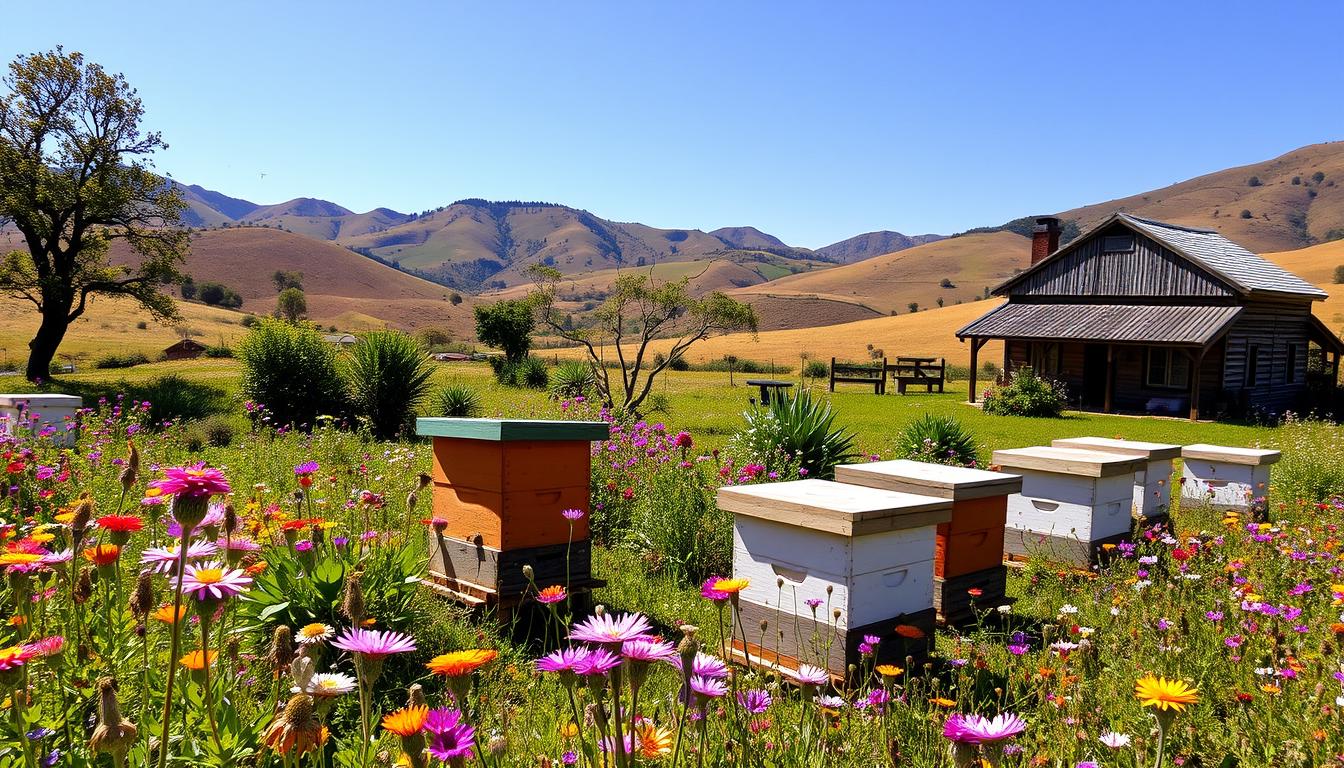 Pequenos produtores de mel visitáveis na região de Monte Azul MG