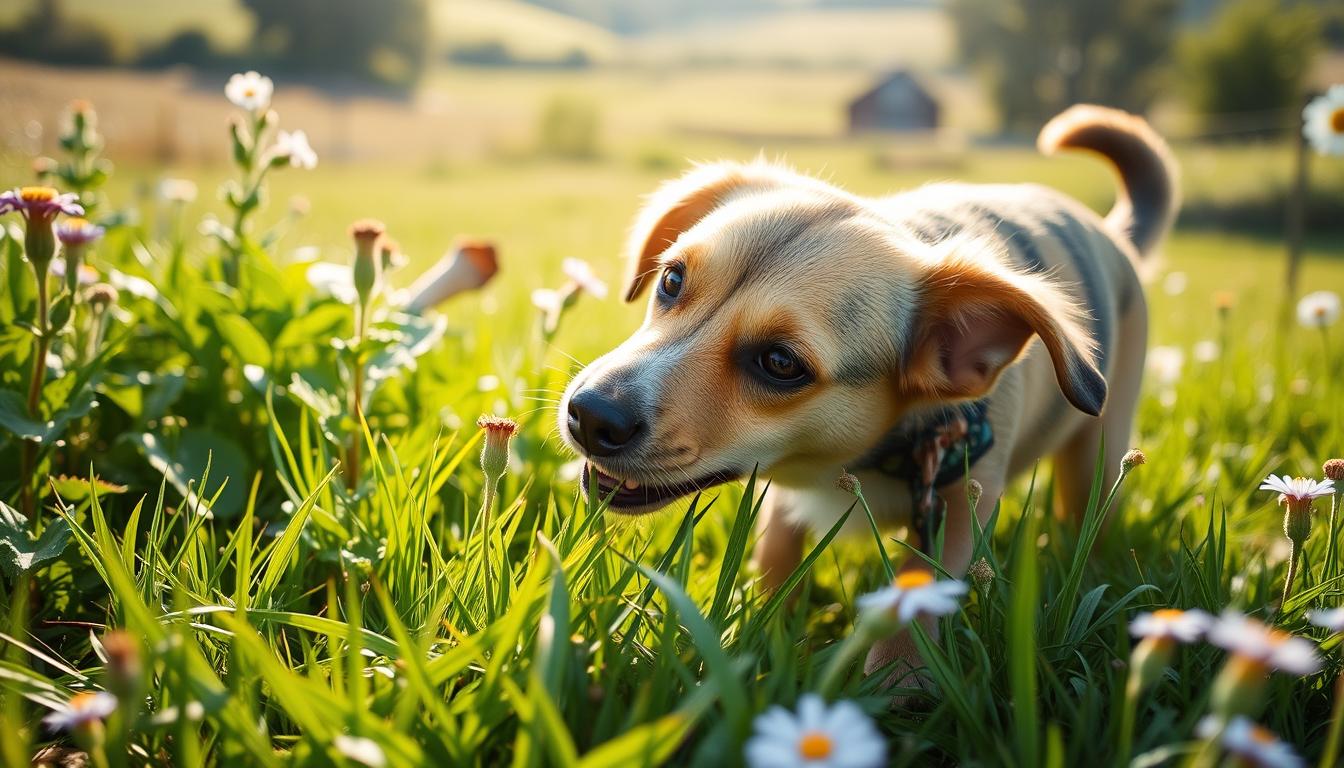 Por que cachorro come mato e quando se preocupar