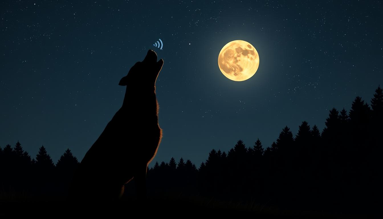 Por que cachorro uiva durante a madrugada