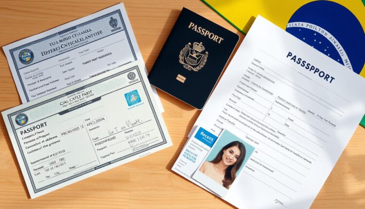 Quais documentos levar para tirar passaporte brasileiro