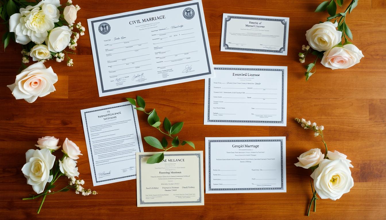Quais documentos precisa para casar no civil