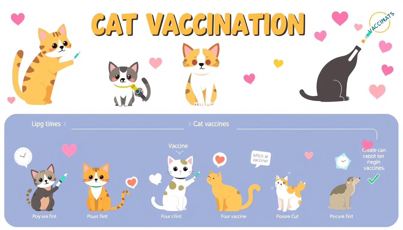 Quais vacinas o gato deve tomar ao longo da vida