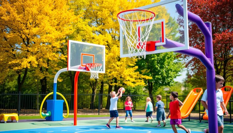 Qual tamanho de aro para basquete infantil