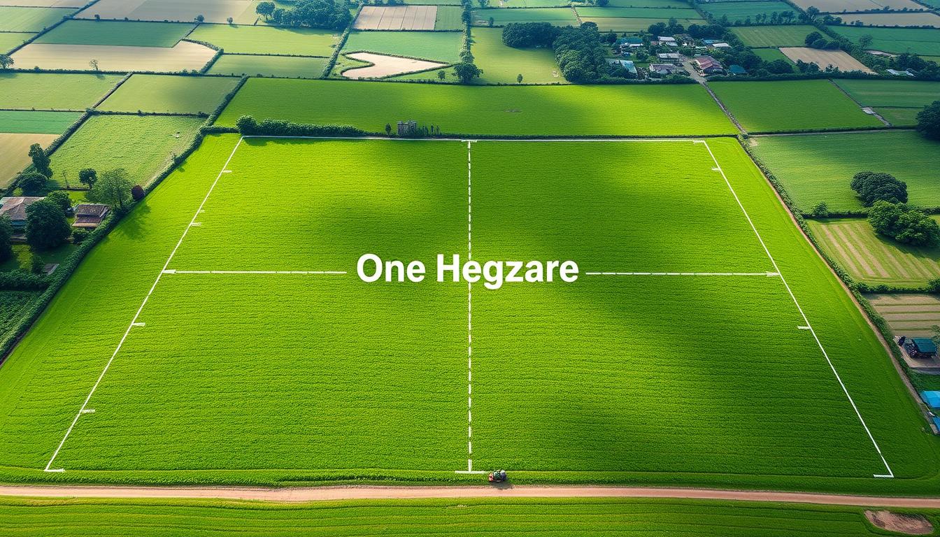 Quanto vale um hectare em metros quadrados e no mercado